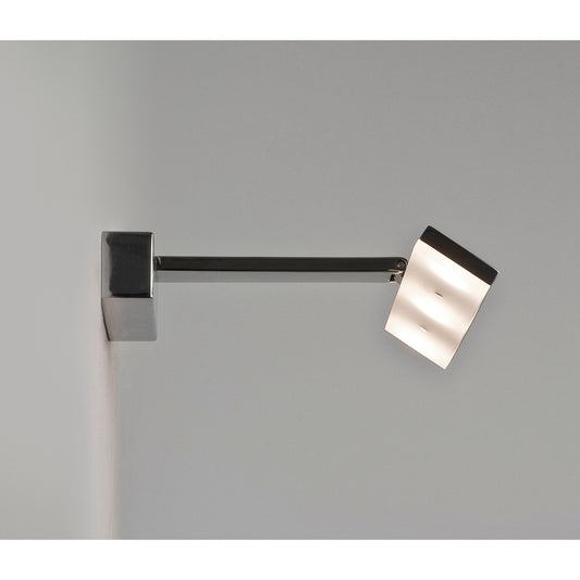 Zip LED Mirror Wall Light Polished Chrome