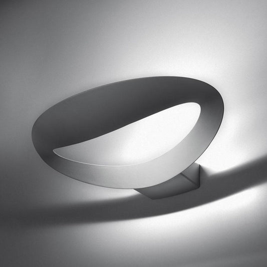 Mesmeri Halo Wall Light with Arc & Round Shaped Aluminium