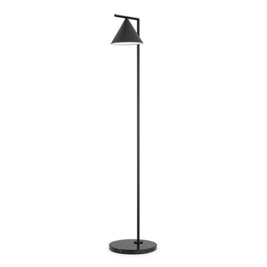 Captain Flint Adjustable LED Floor Lamp with Marble Base