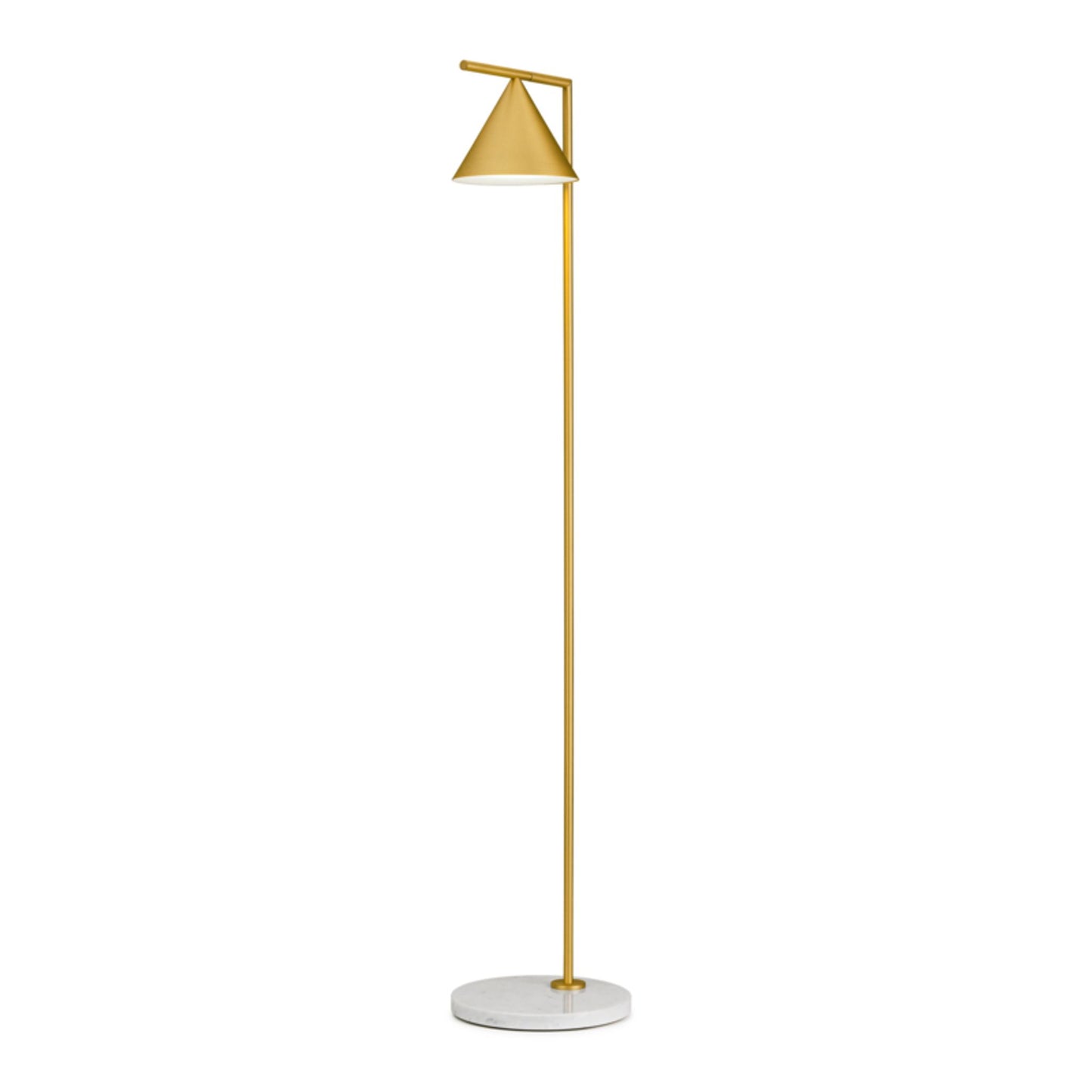 Captain Flint Adjustable LED Floor Lamp with Marble Base