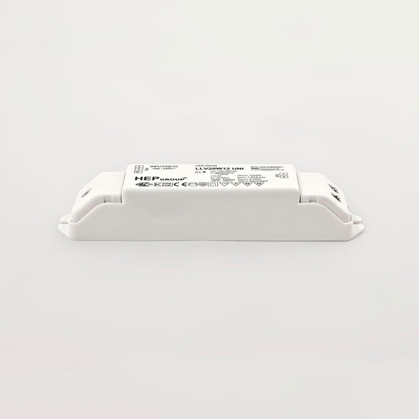 HEP 350mA LED CC Dimmable 1-10V Driver