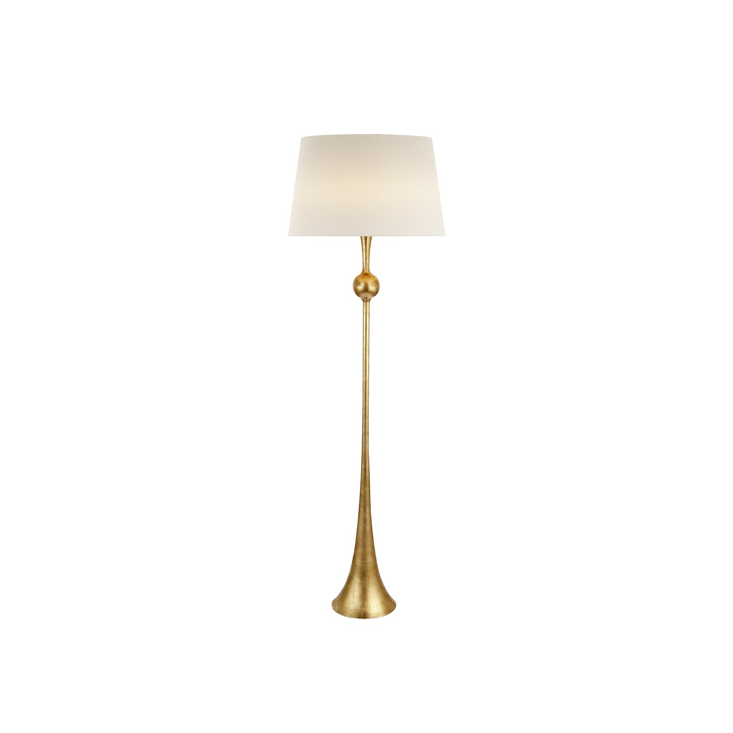 Dover Floor Lamp with Linen Shade