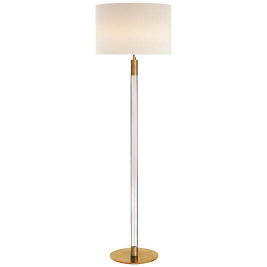 Riga Floor Lamp with Linen Shade