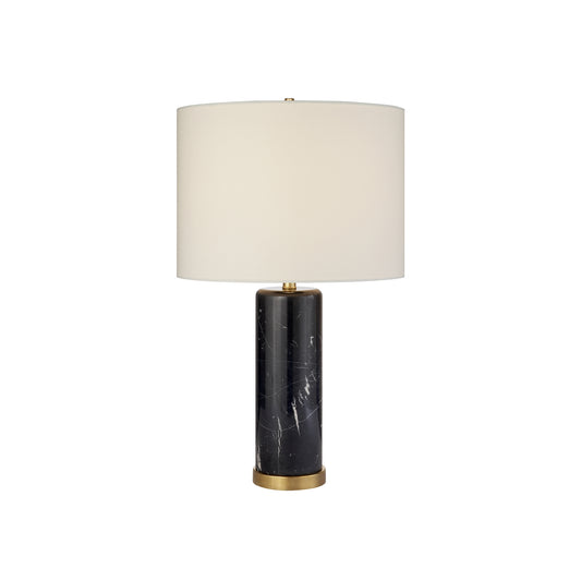 Cliff Table Lamp with Linen Shade