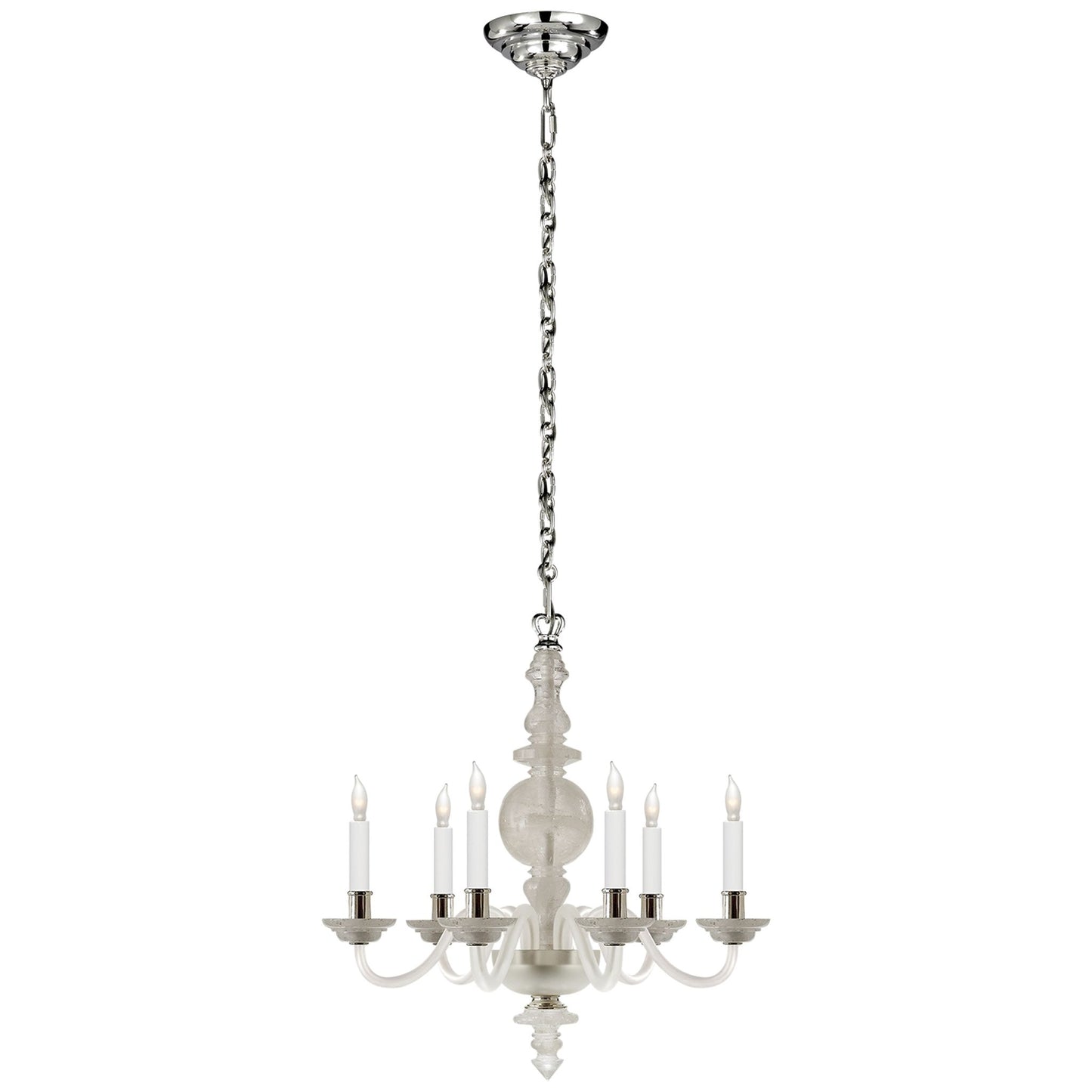 George ll Small 6-Light Chandelier