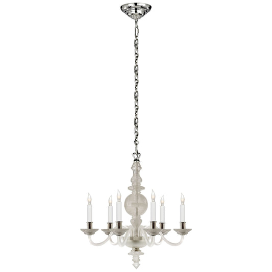 George ll Small 6-Light Chandelier