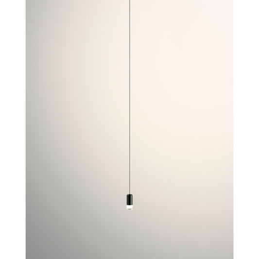 Wireflow FreeForm Single LED Pendant with Pressed Glass Diffuser