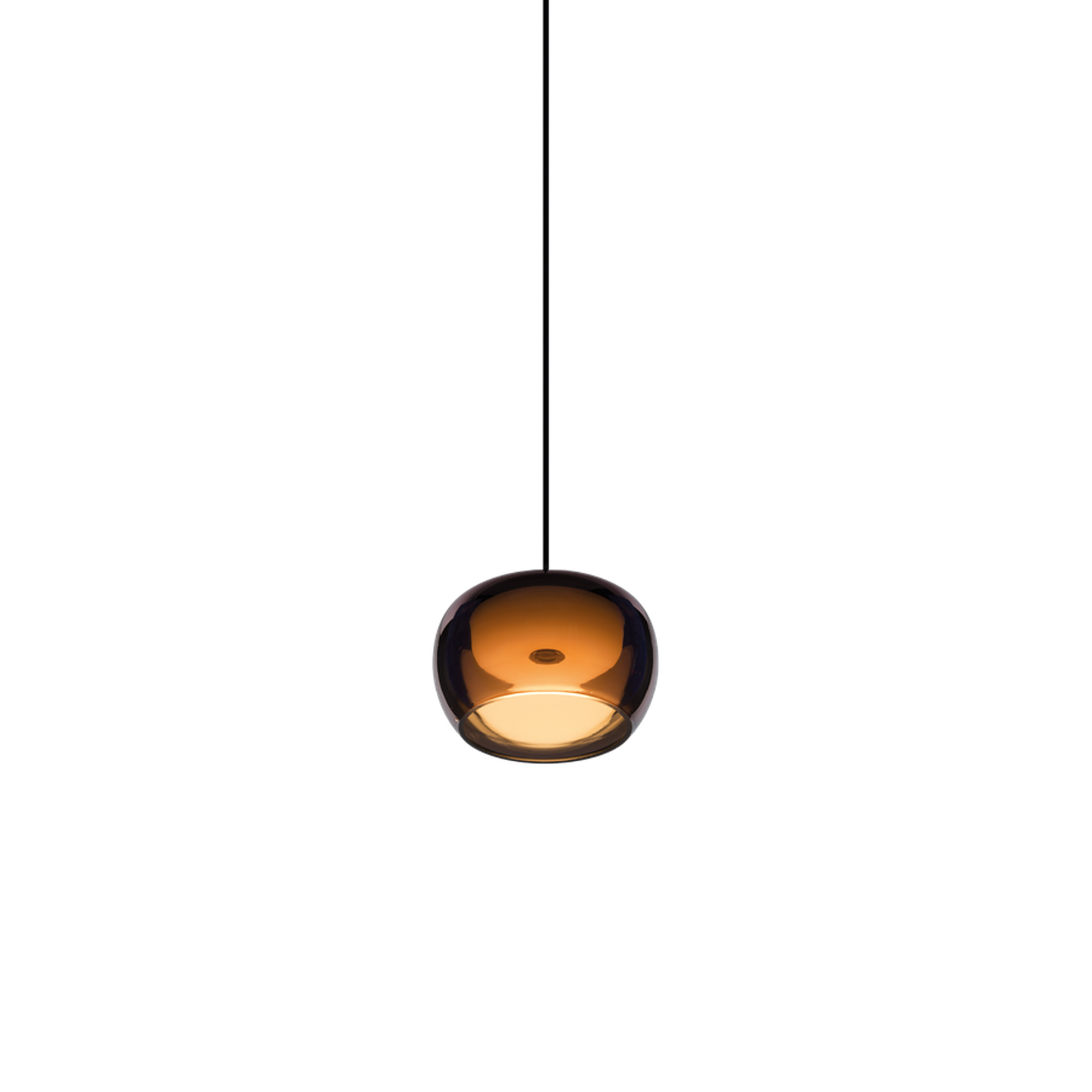 Wetro 1.0 Small LED Pendant with Artisanal Hand-Blown Glass