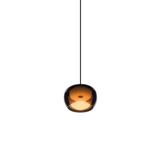 Wetro 1.0 Small LED Pendant with Artisanal Hand-Blown Glass