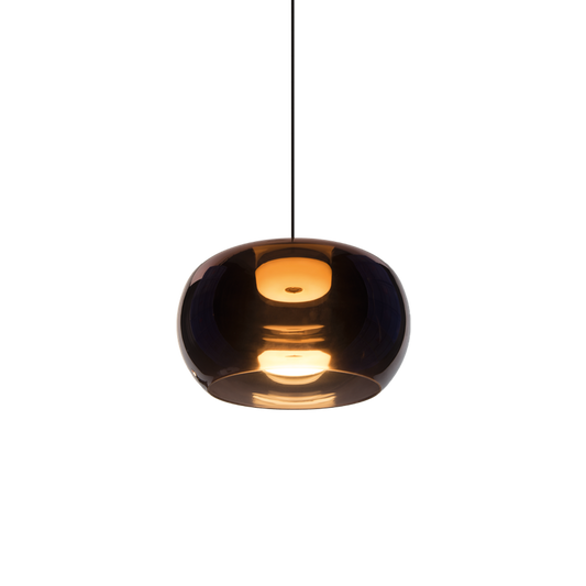 Wetro 3.0 Large LED Pendant with Artisanal Hand-Blown Glass