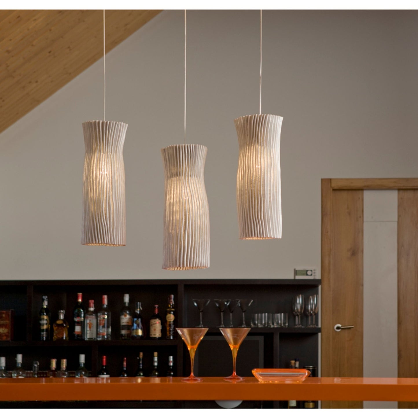 Gea Plated LED Pendant