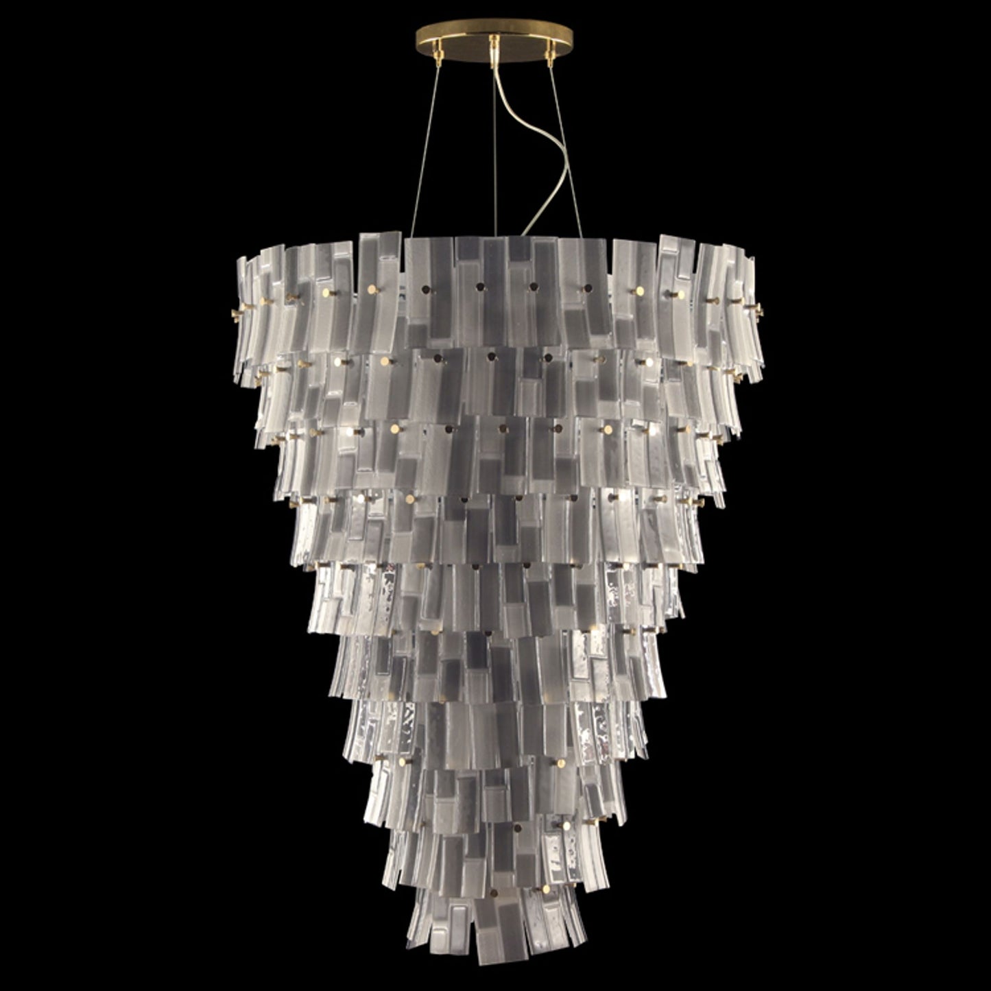 Chimera 14 Light Suspension Light with Glass