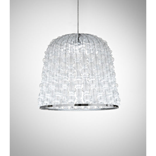 Crowns 490 Small LED Pendant with Blown Glass