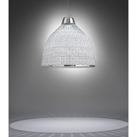 Crowns 492 Large LED Pendant with Blown Glass