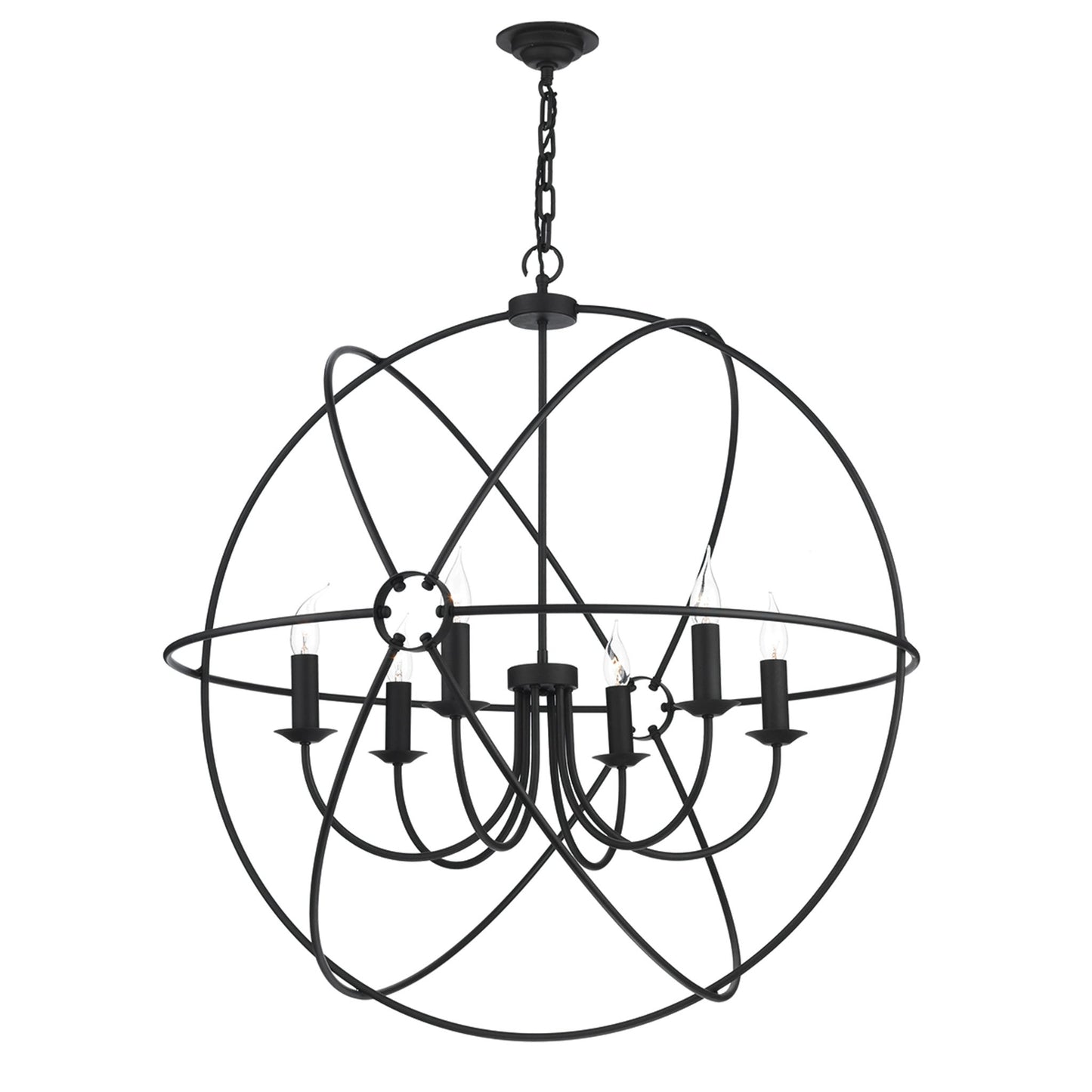 Orb Six-Light Pendant