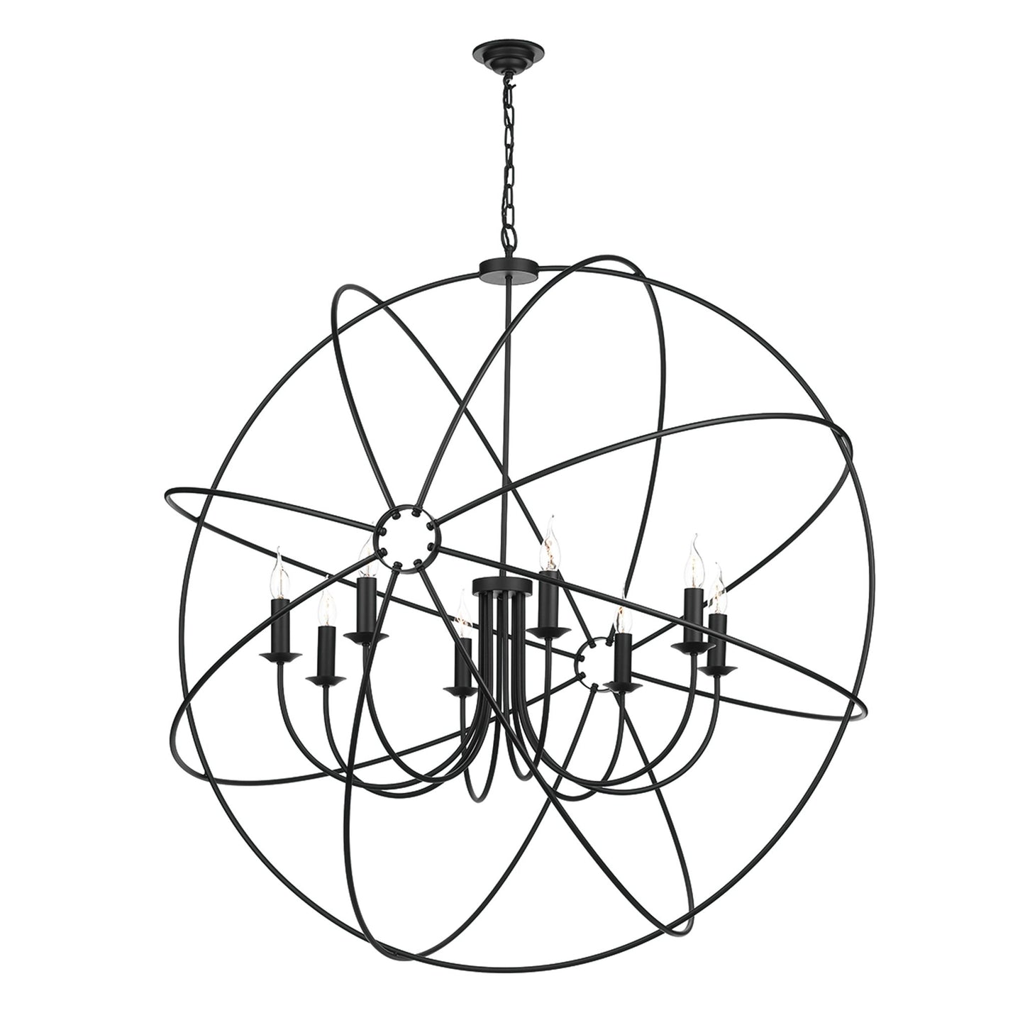 Orb Eight-Light Pendant