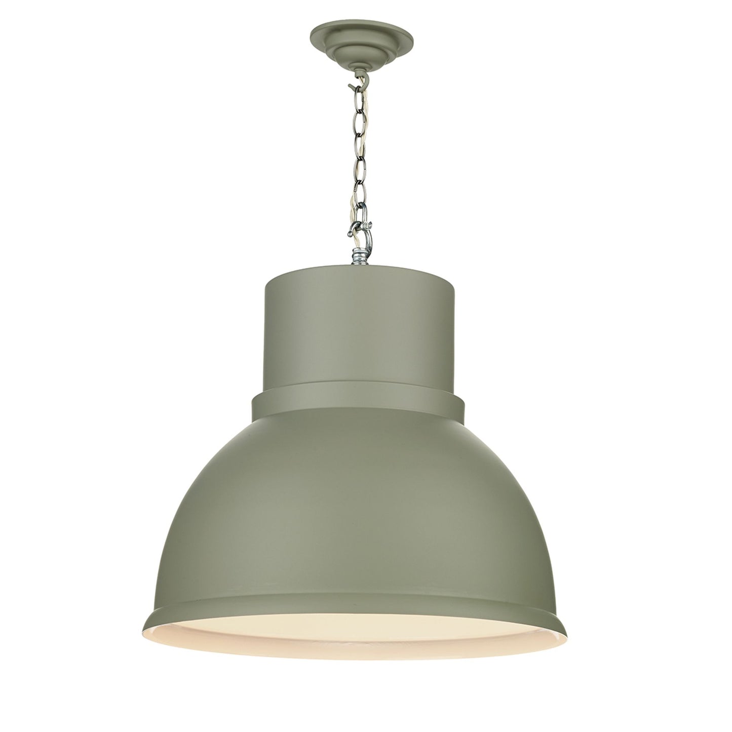 Shoreditch Large Pendant with Classic Metal Spinning