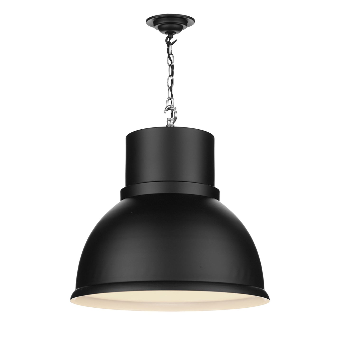 Shoreditch Large Pendant with Classic Metal Spinning