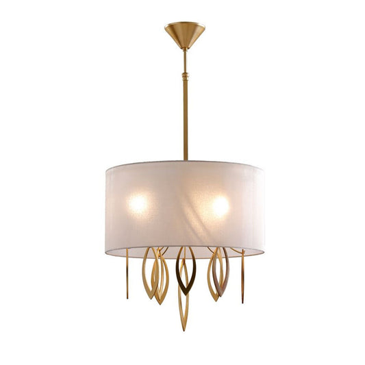 Savanna Matt Gold Pendant with Shade