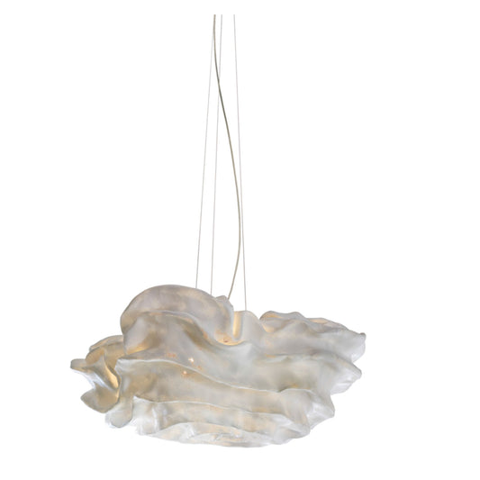 Nevo Large Pendant with Unique Organic Hand Moulded Curves