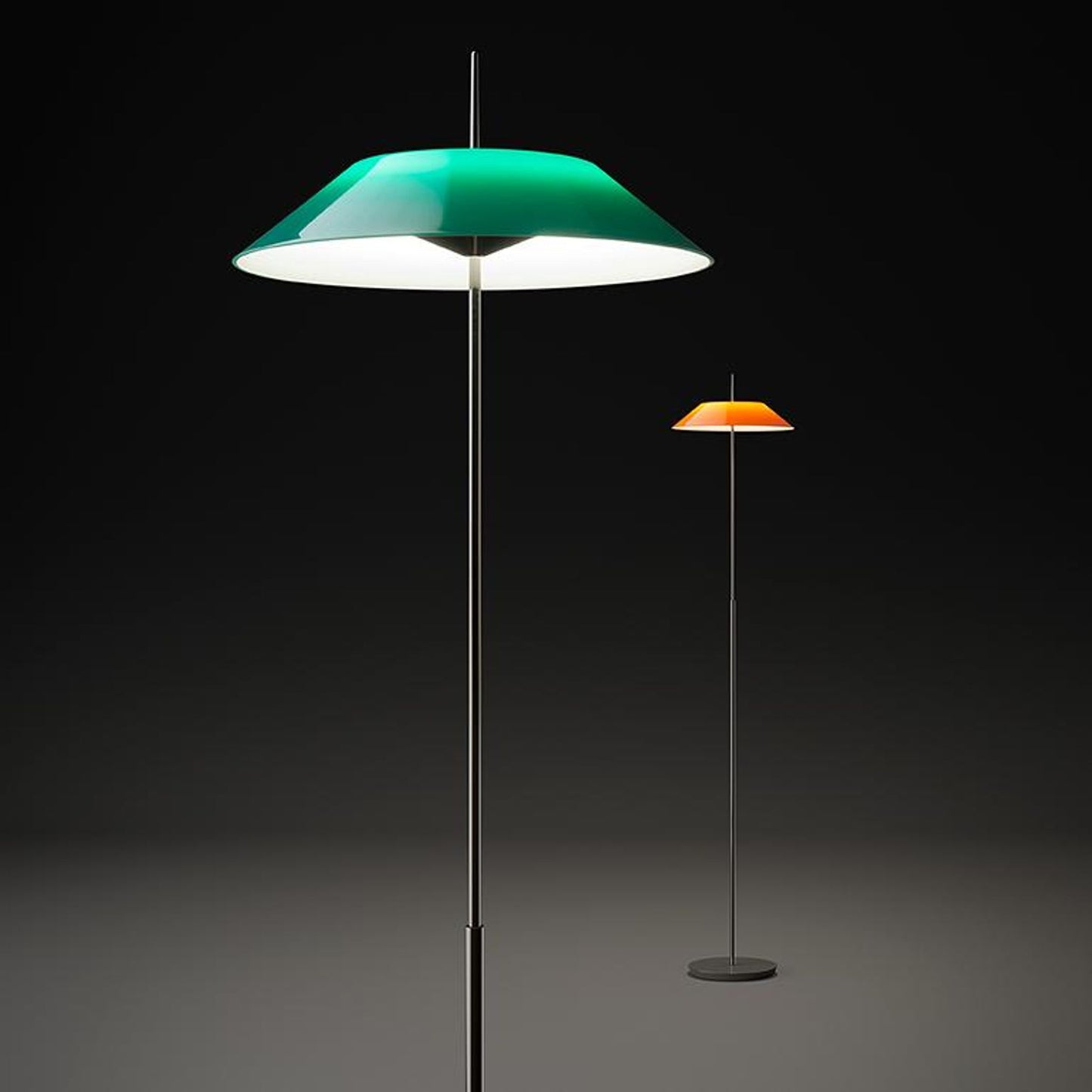 Mayfair Methacrylate Shade LED Floor Lamp