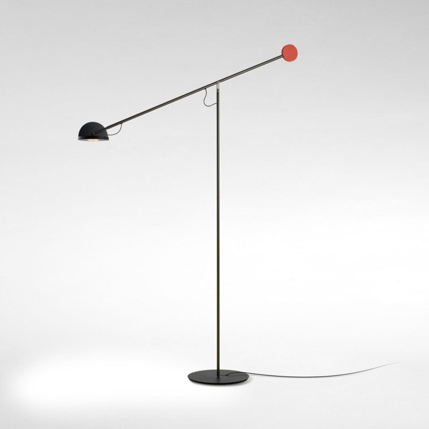 Copernica P Floor Lamp with Lacquered Steel Base