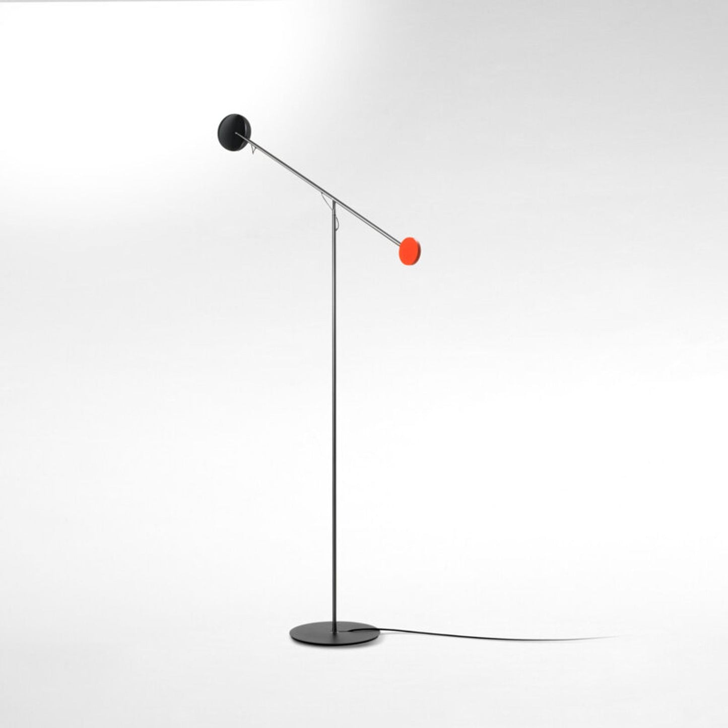 Copernica P Floor Lamp with Lacquered Steel Base