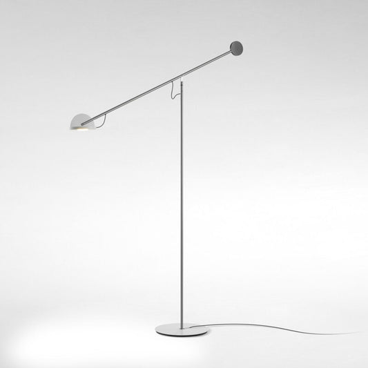 Copernica P Floor Lamp with Lacquered Steel Base