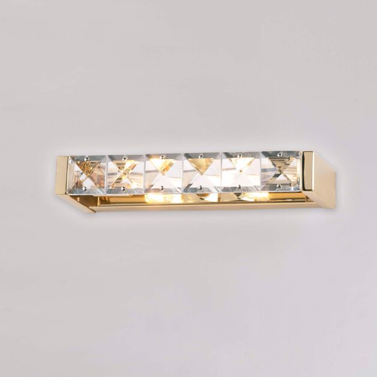 Lyra AP-PL Square Crystal Wall Lamp