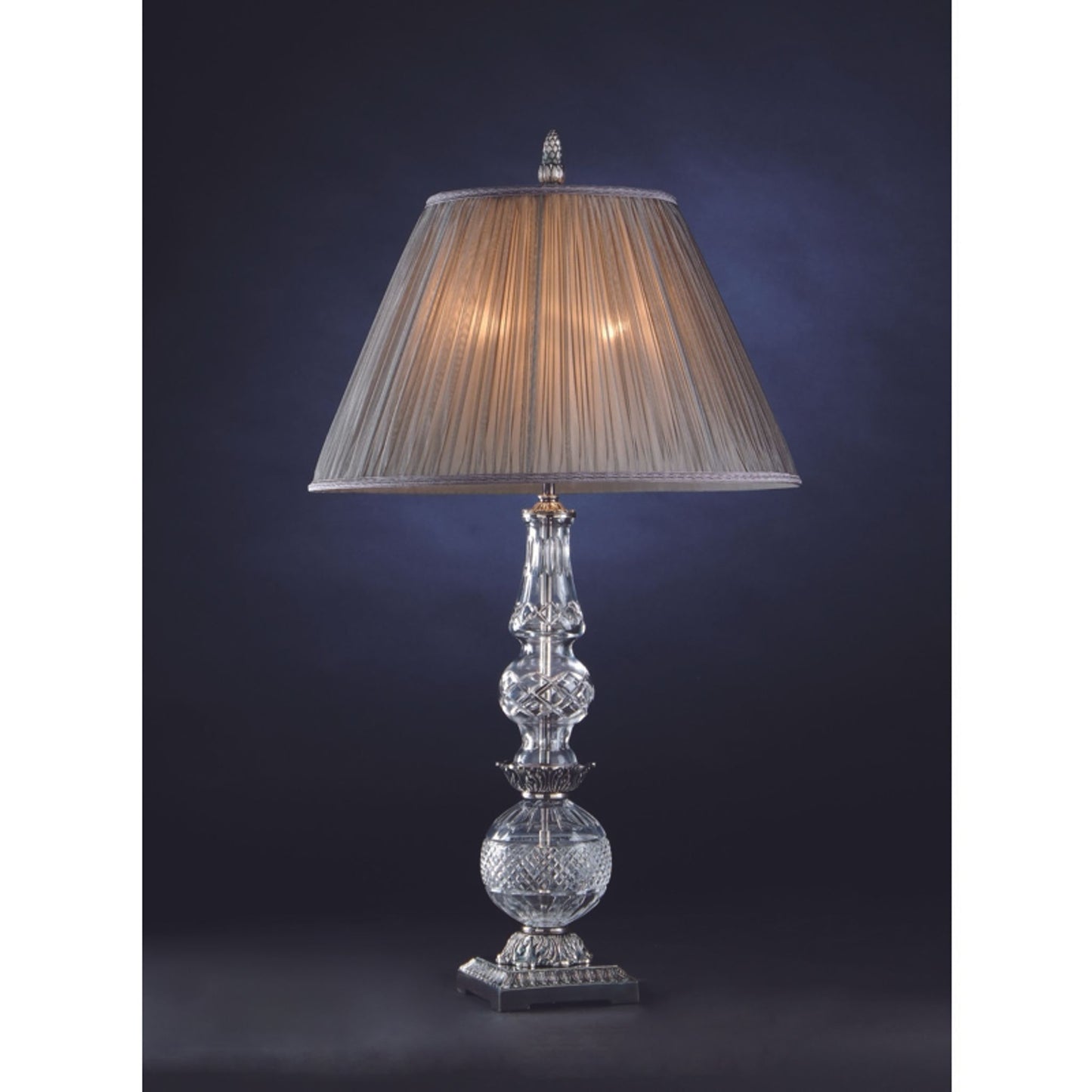 Royal Heritage Crystal Table Lamp