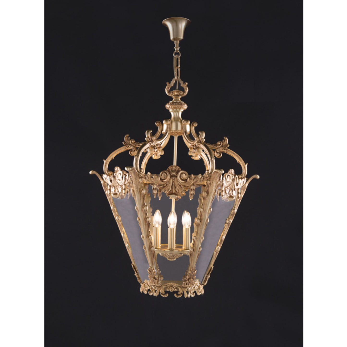 Royal Heritage Crystal Glass Pendant Lantern