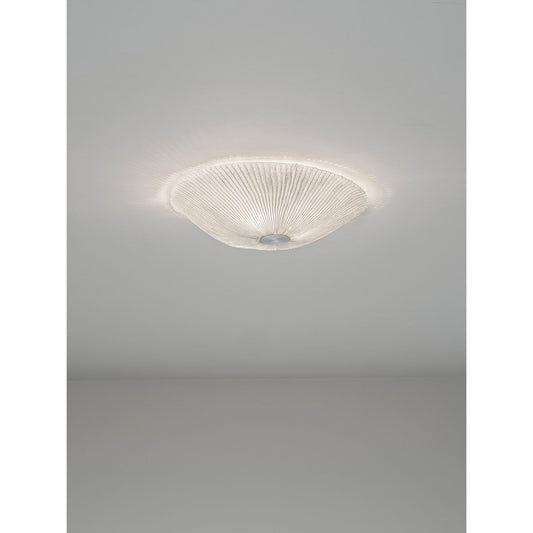 Onn Small White Ceiling Surface with Stainless Steel Support