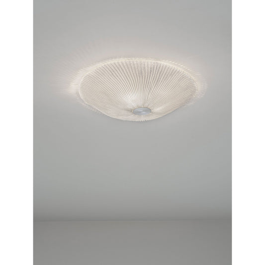 Onn Large White Ceiling Surface with Stainless Steel Support