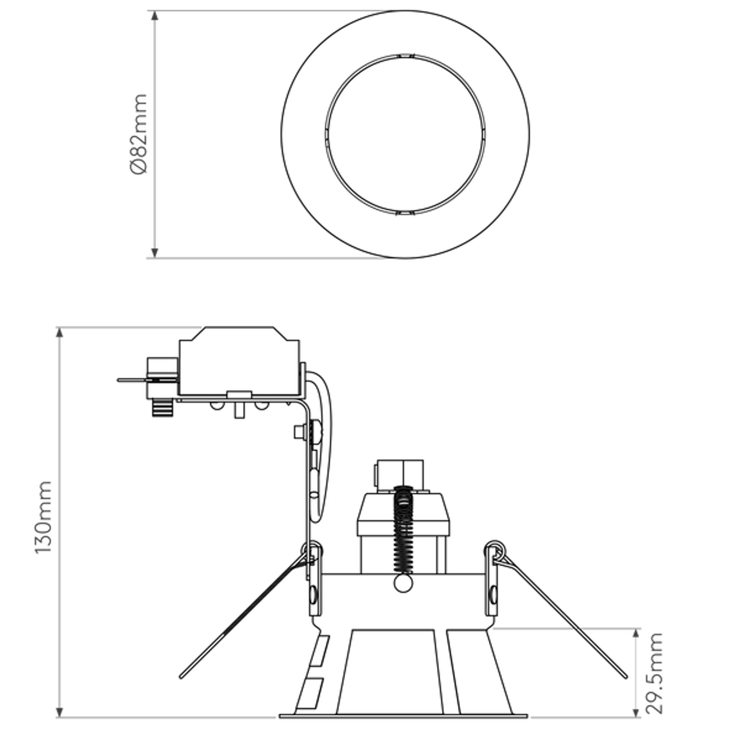 Minima Round Recessed Downlight