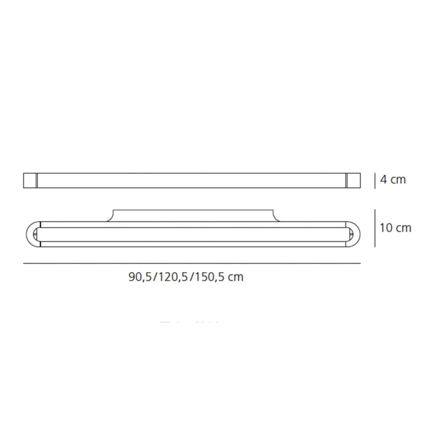 Talo 90 Medium Up & Down Dimmable LED Wall Light