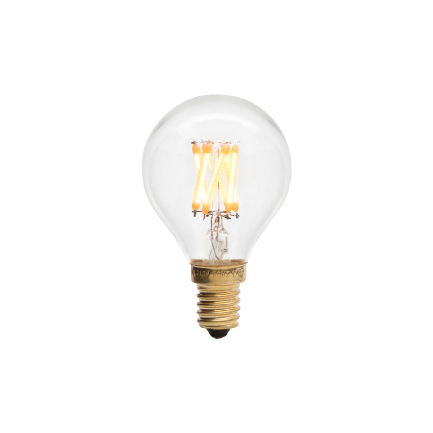 Classic Pluto Clear Glass 2500K LED Filament Bulb