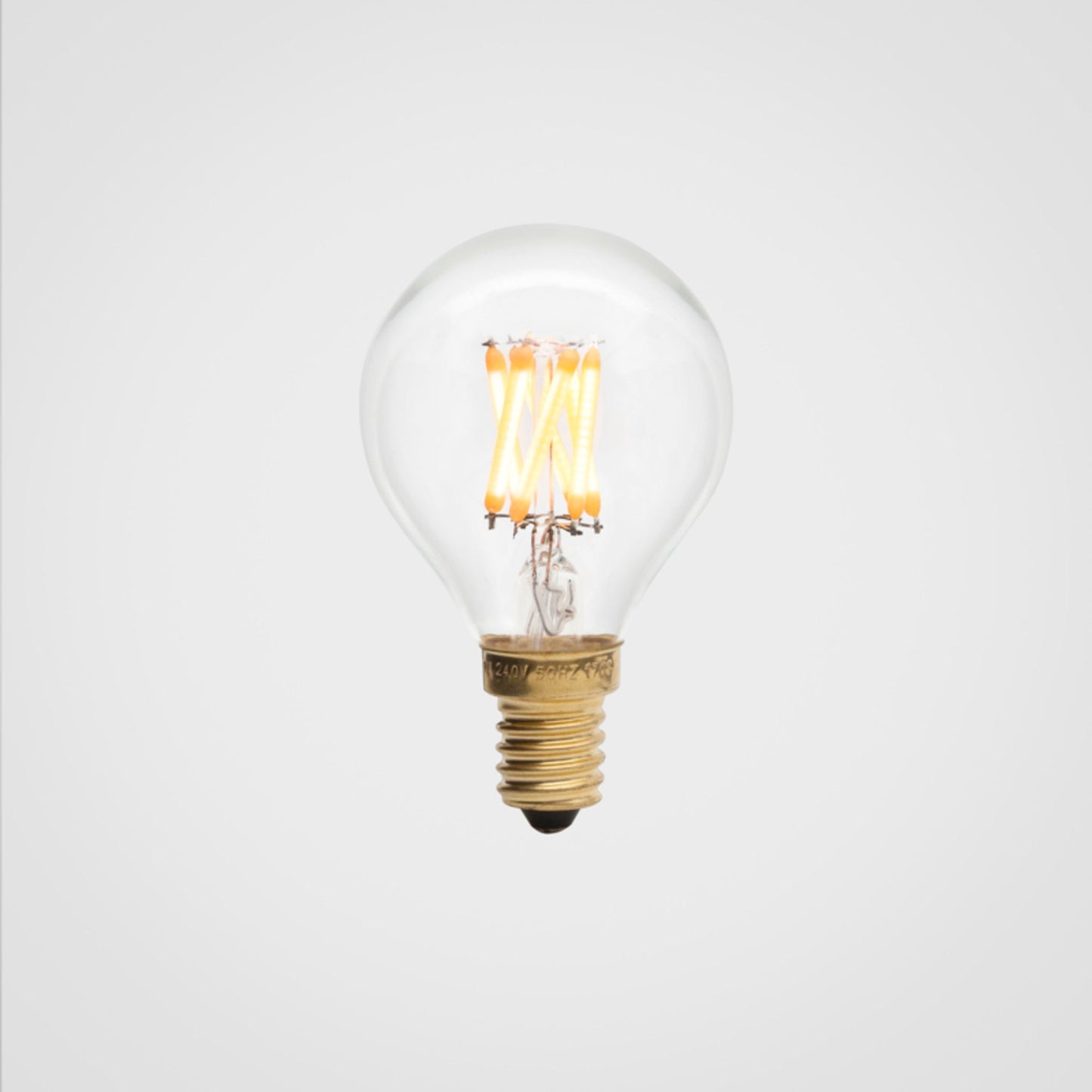 Classic Pluto Clear Glass 2500K LED Filament Bulb