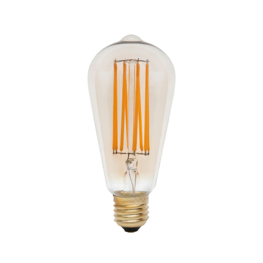 Squirrel Cage Tinted Glass 2200K LED Bulb