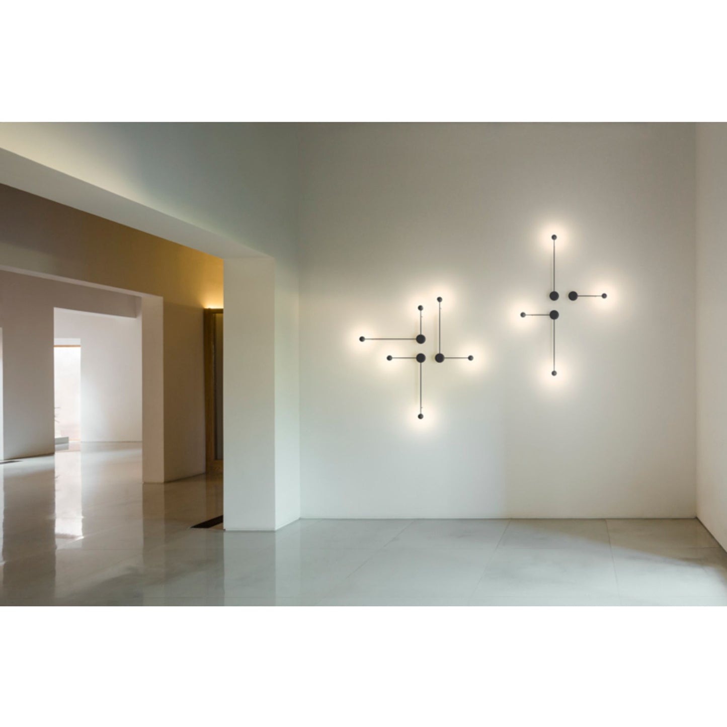 Pin Small Single LED Wall Light