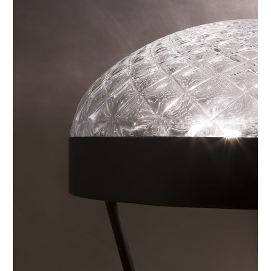 Rays Classical Table Lamp with Iron & Blown Murano Glass