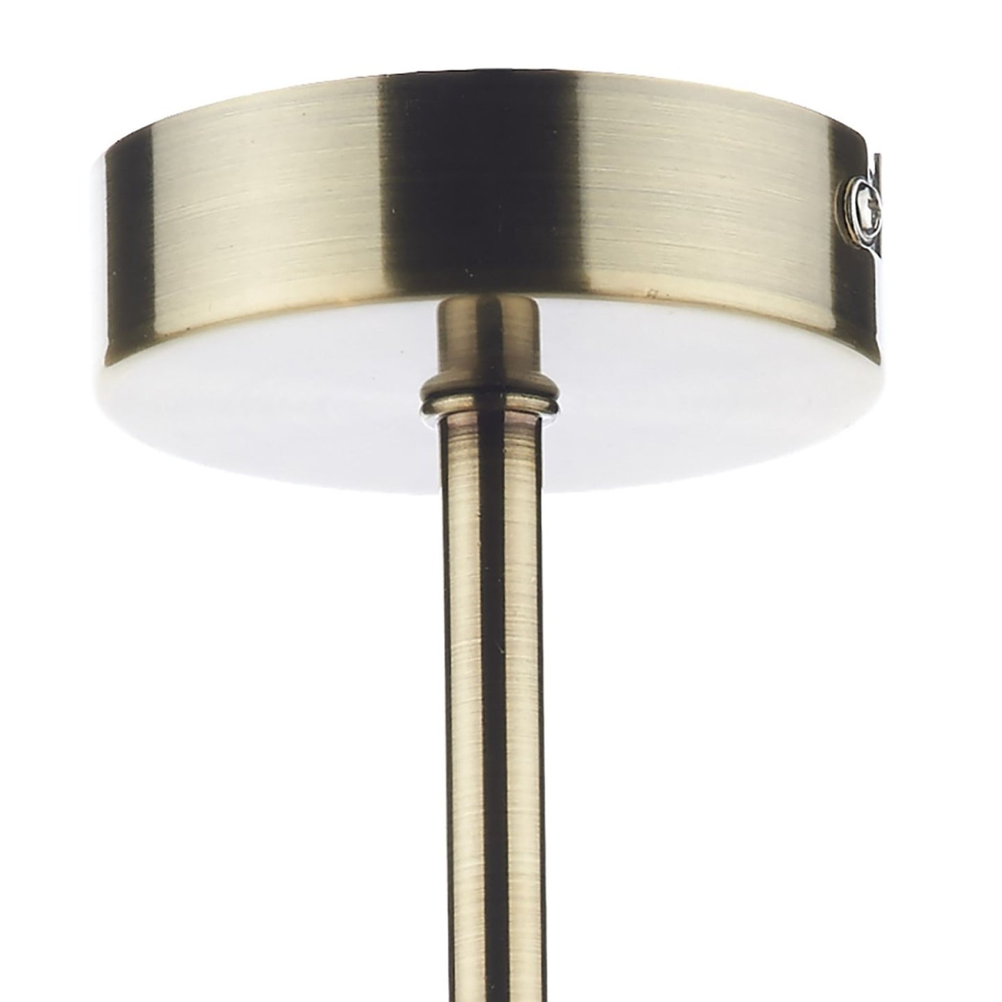 Dublin 3-Light Semi Flush Opal Glass&Polished Chrome Led