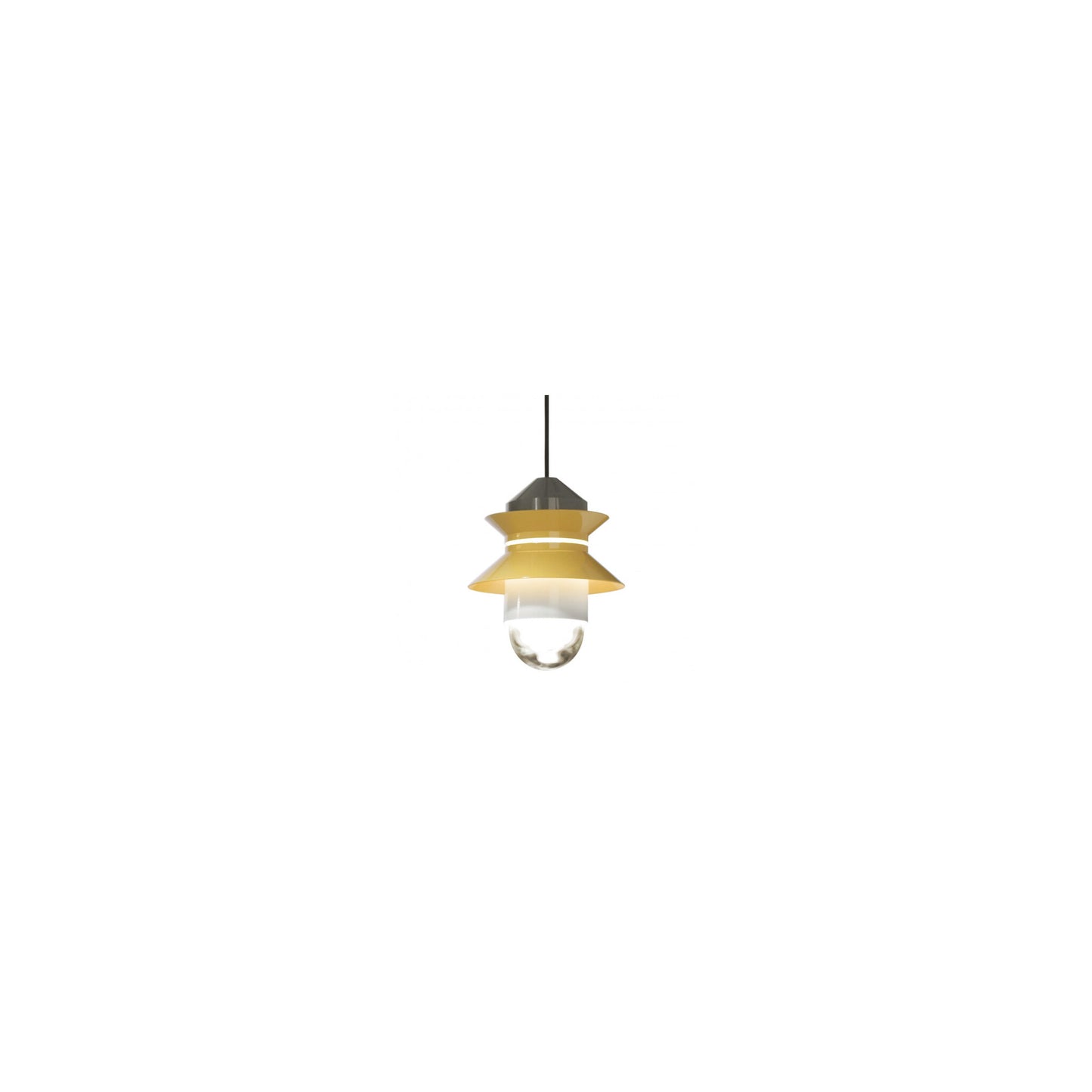 Santorini C Ceiling Lamp with Glass Diffuser