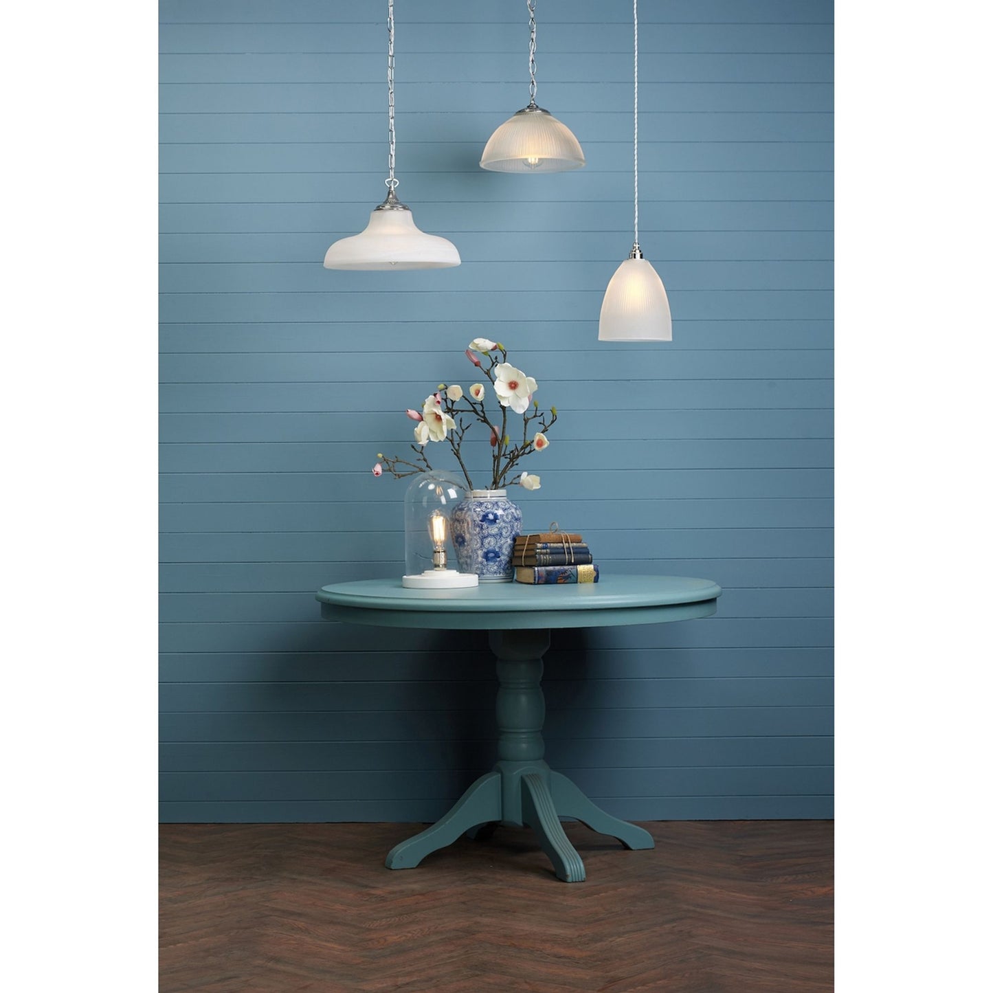 Duxford Pendant Light with Glass Shade