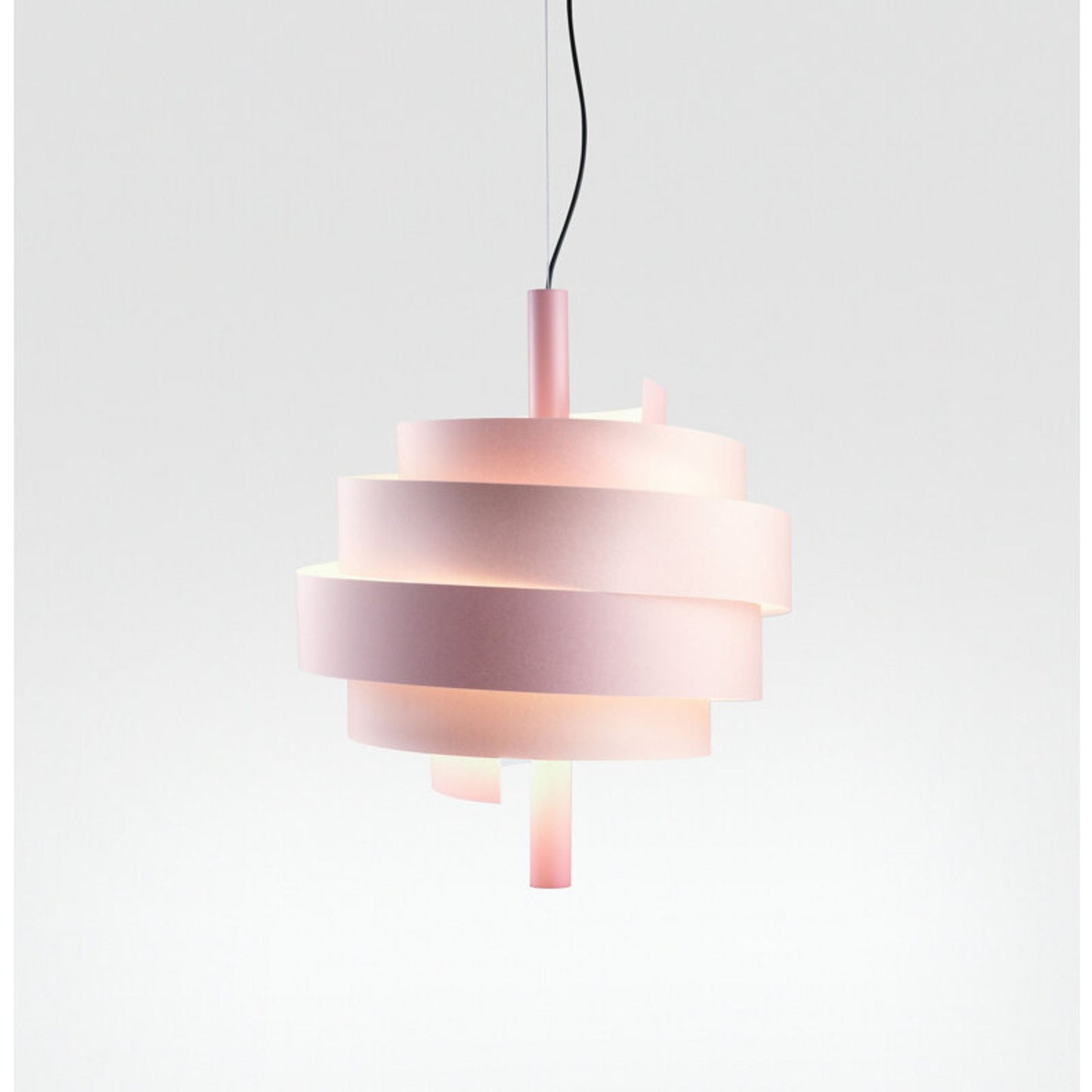 Piola LED Pendant with Laminated Band