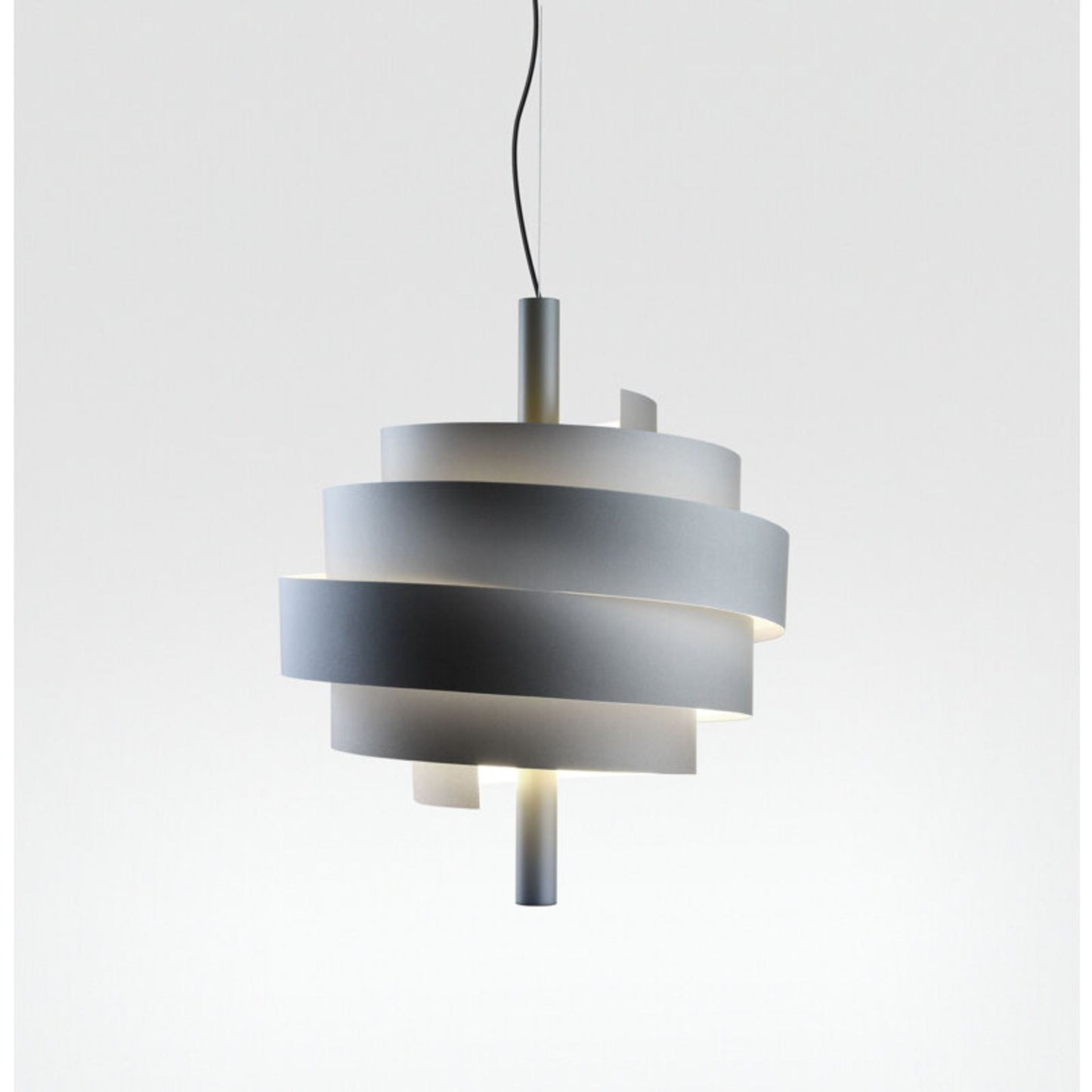 Piola LED Pendant with Laminated Band