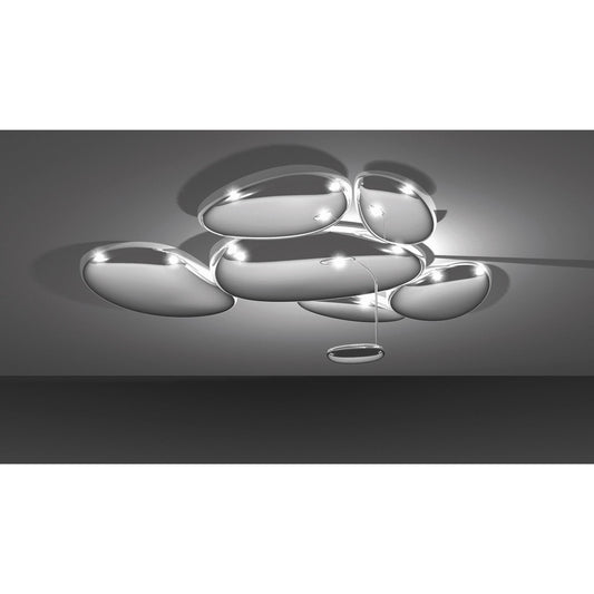 Skydro Polished Chrome LED Ceiling Surface with A Series of Pebbles