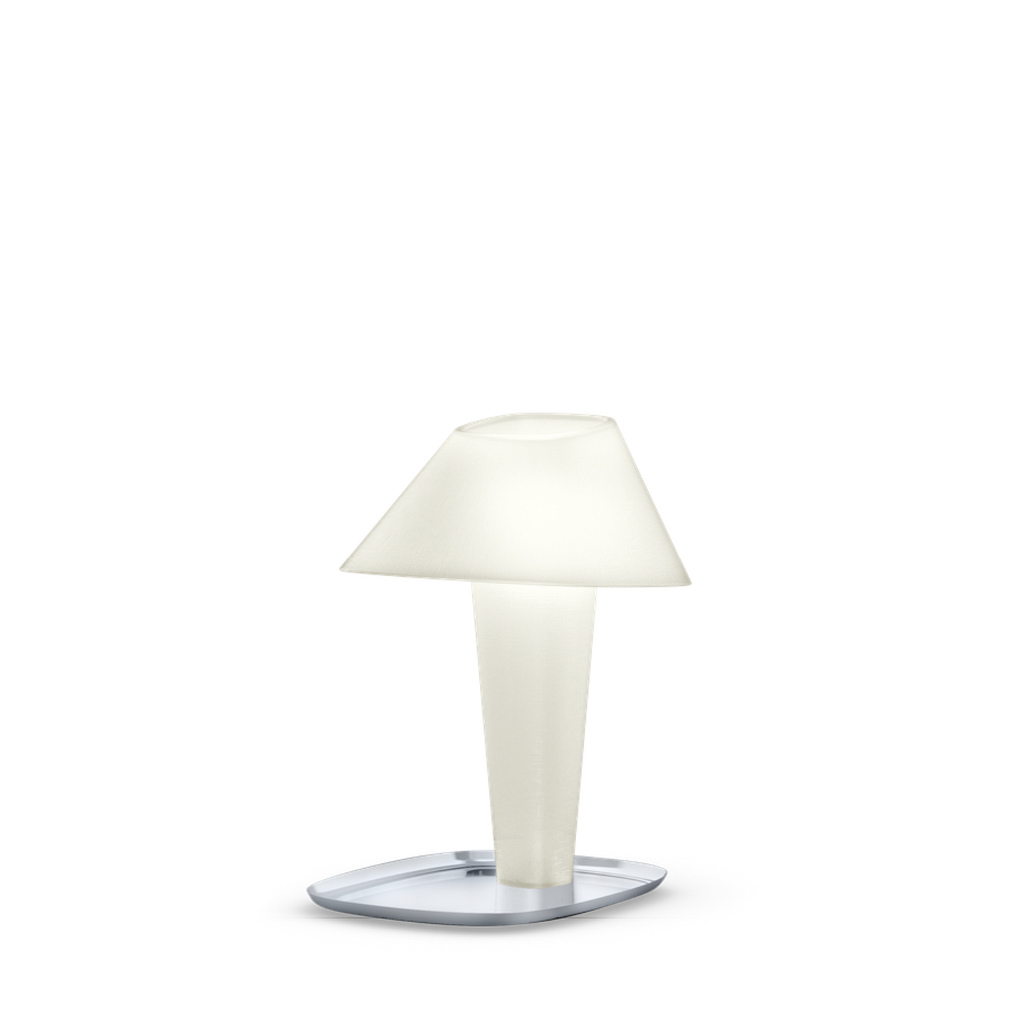 Rever 1.0 Chrome Tray LED Table Lamp