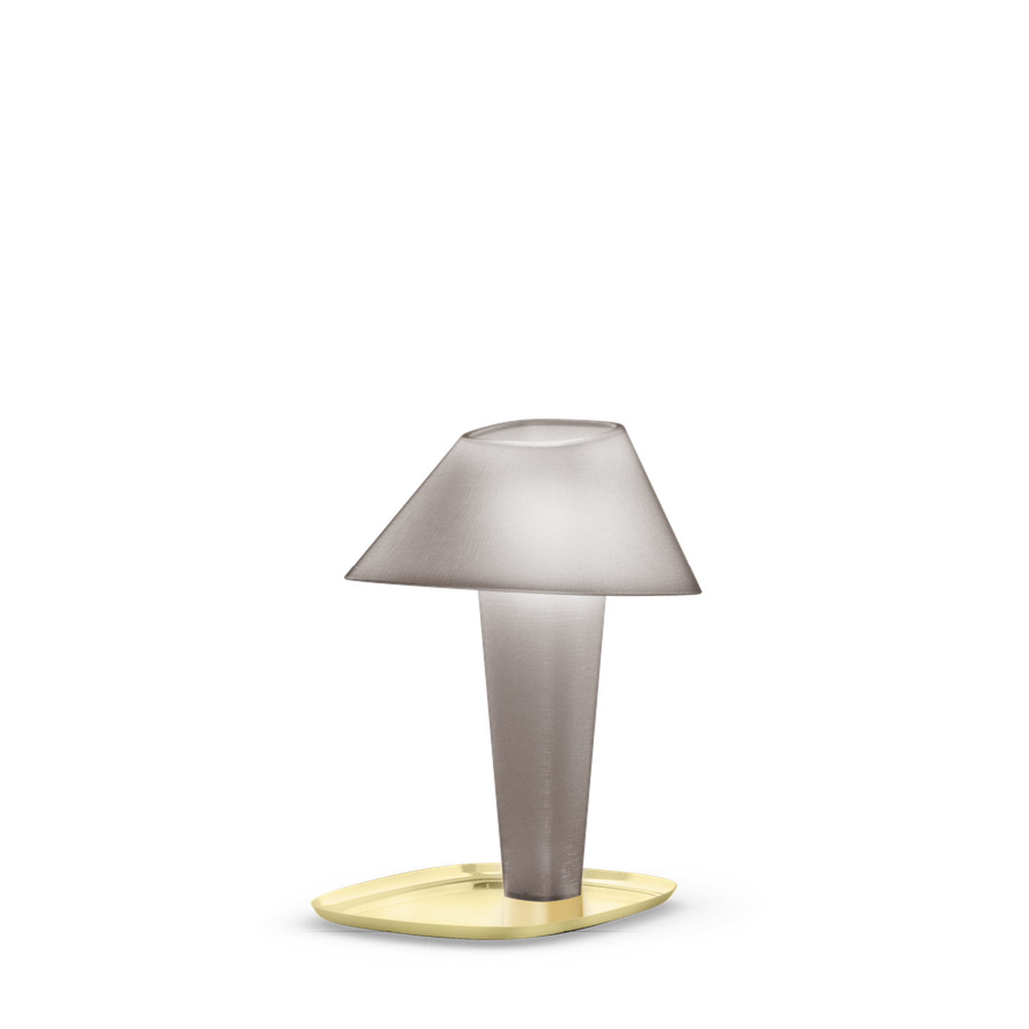 Rever 1.0 Light Gold Tray LED Table Lamp