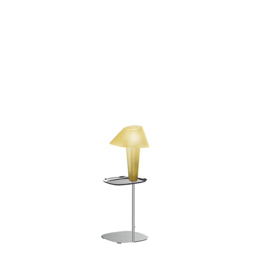 Rever 1.0 XS Extra-Small Chrome Base LED Floor Lamp