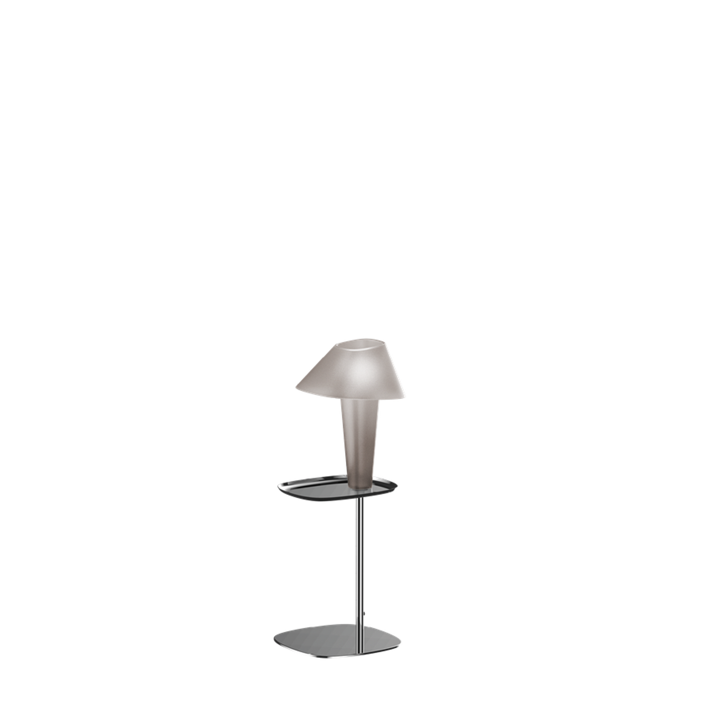 Rever 1.0 XS Extra-Small Black Chrome Base LED Floor Lamp